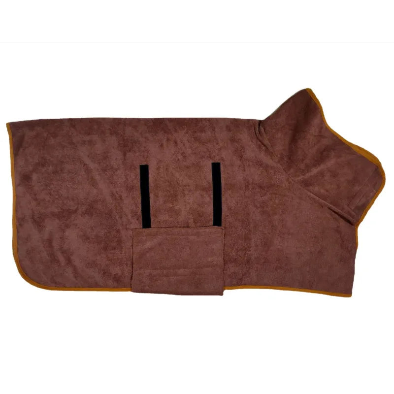 Fast-Drying Pet Bathrobe – Absorbent Microfiber Towel