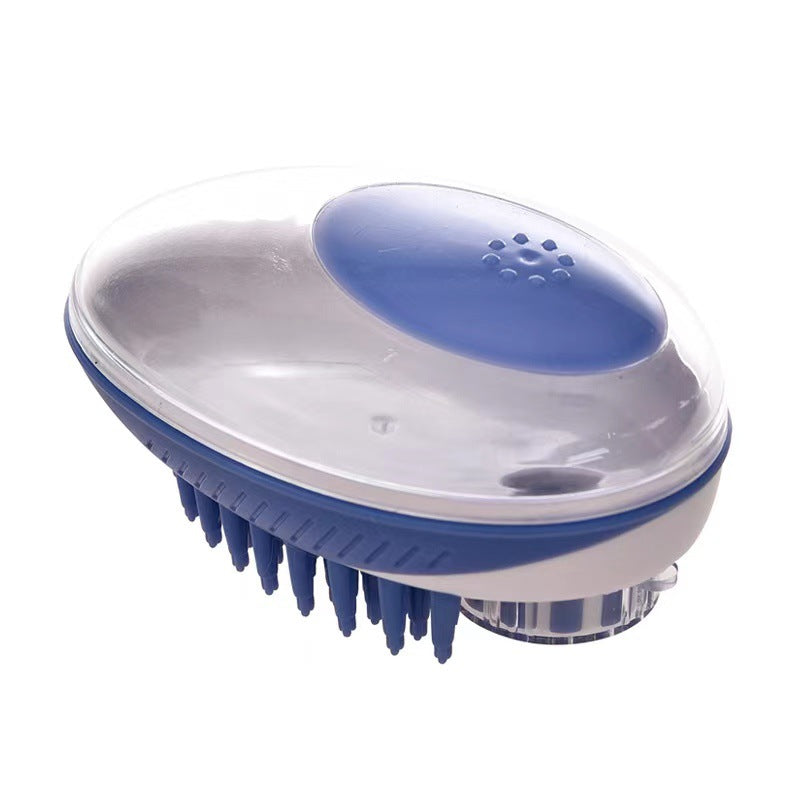 Silicone Pet Bath Brush – Massage, Clean & Remove Loose Fur