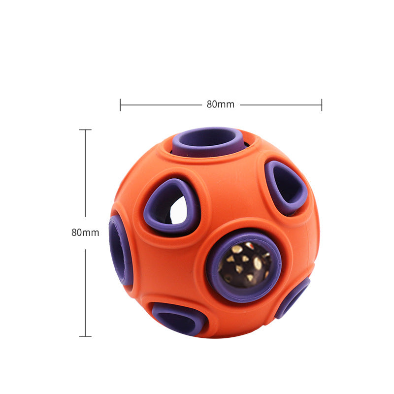 Glow & Sound Dog Ball – Interactive Chew & Chase Toy
